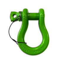 Load image into Gallery viewer, B'oh Recovery Spin Pin Shackle 3/4 Sublime Green Moose Knuckle Offroad