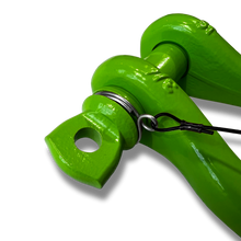 Load image into Gallery viewer, B'oh Recovery Spin Pin Shackle 3/4 Sublime Green Moose Knuckle Offroad