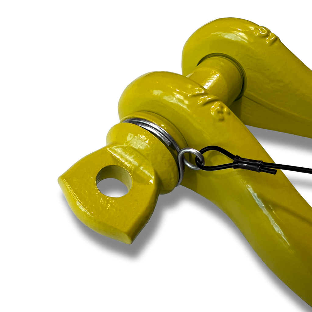 B'oh Recovery Spin Pin Shackle 3/4 Detonator Yellow Moose Knuckle Offroad