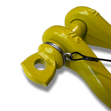 Load image into Gallery viewer, B'oh Recovery Spin Pin Shackle 3/4 Detonator Yellow Moose Knuckle Offroad