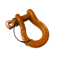 Load image into Gallery viewer, B'oh Recovery Spin Pin Shackle 3/4 Obscene Orange Moose Knuckle Offroad