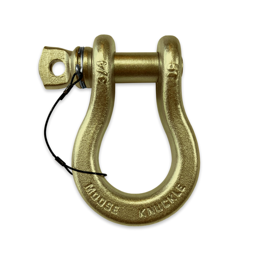 B'oh Recovery Spin Pin Shackle 3/4 Brass Knuckle Moose Knuckle Offroad