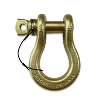 Load image into Gallery viewer, B'oh Recovery Spin Pin Shackle 3/4 Brass Knuckle Moose Knuckle Offroad