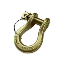 Load image into Gallery viewer, B'oh Recovery Spin Pin Shackle 3/4 Brass Knuckle Moose Knuckle Offroad