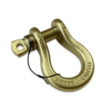 Load image into Gallery viewer, B'oh Recovery Spin Pin Shackle 3/4 Brass Knuckle Moose Knuckle Offroad