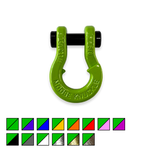 Load image into Gallery viewer, Jowl SxS Recovery Split Shackle 5/8 Sublime Green Moose Knuckle Offroad
