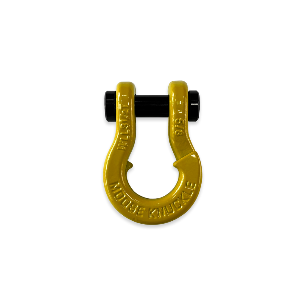 Jowl SxS Recovery Split Shackle 5/8 Detonator Yellow Moose Knuckle Offroad