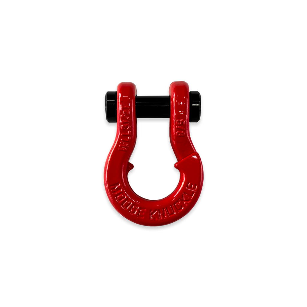 Jowl SxS Recovery Split Shackle 5/8 Flame Red Moose Knuckle Offroad