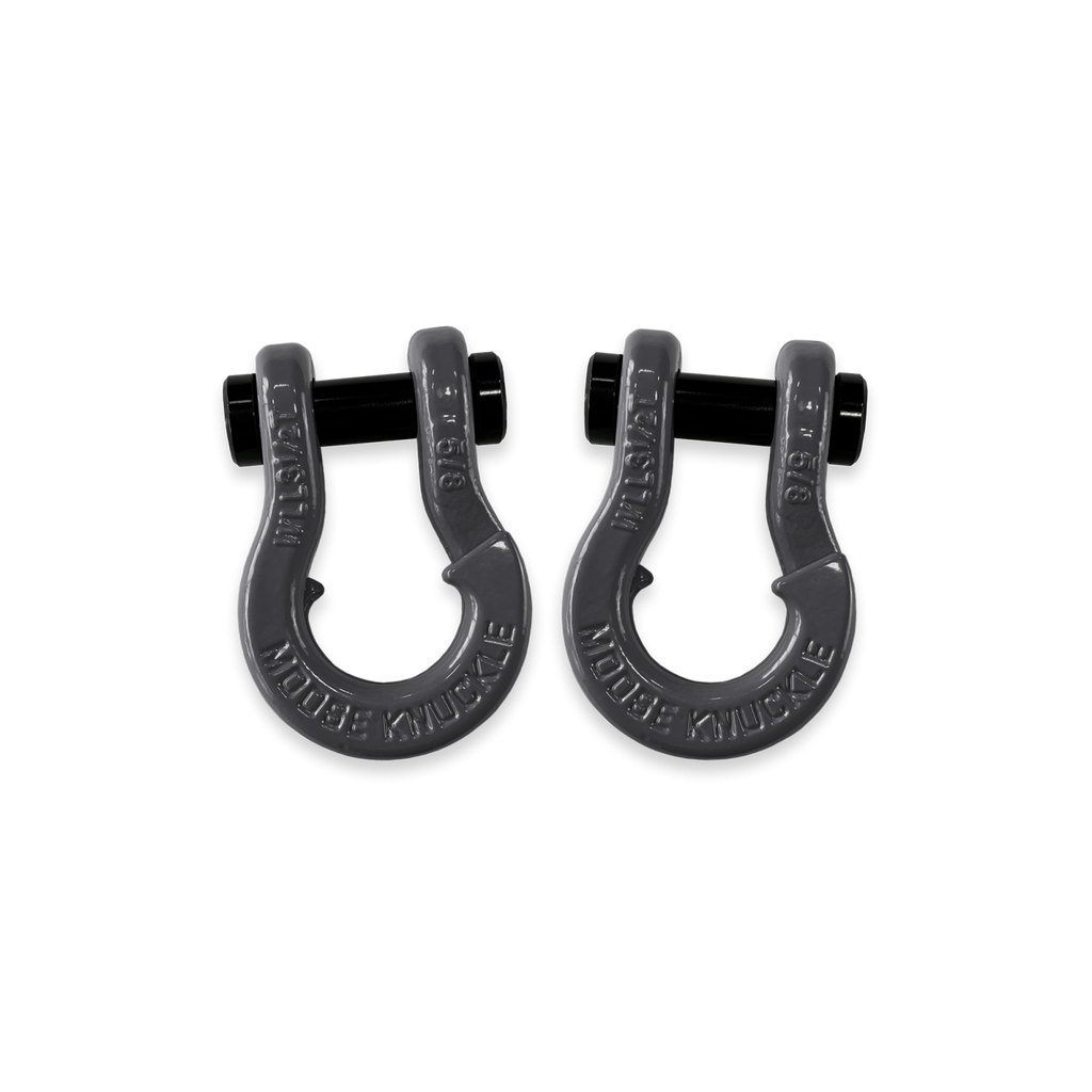 Jowl SxS Recovery Split Shackle 5/8 Gun Gray and Gun Gray Combo Moose Knuckle Offroad