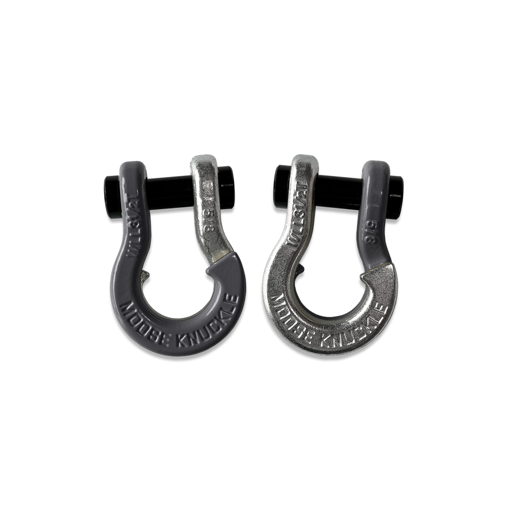 Jowl SxS Recovery Split Shackle 5/8 Gun Gray and Nice Gal Combo Moose Knuckle Offroad