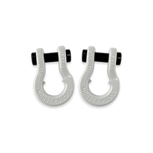 Load image into Gallery viewer, Jowl SxS Recovery Split Shackle 5/8 Pure White and Pure White Combo Moose Knuckle Offroad