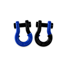 Load image into Gallery viewer, Jowl SxS Recovery Split Shackle 5/8 Blue Balls and Black Hole Combo Moose Knuckle Offroad