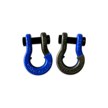 Load image into Gallery viewer, Jowl SxS Recovery Split Shackle 5/8 Blue Balls and Raw Dog Combo Moose Knuckle Offroad