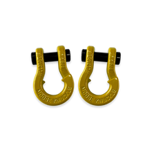 Load image into Gallery viewer, Jowl SxS Recovery Split Shackle 5/8 Detonator Yellow and Detonator Yellow Combo Moose Knuckle Offroad
