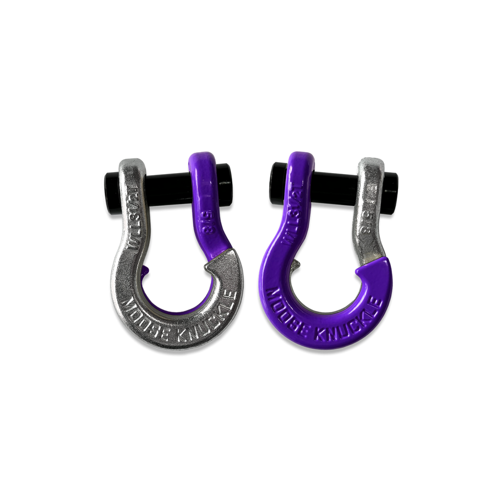 Jowl SxS Recovery Split Shackle 5/8 Nice Gal and Grape Escape Combo Moose Knuckle Offroad