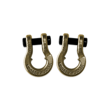 Load image into Gallery viewer, Jowl SxS Recovery Split Shackle 5/8 Brass Knuckle and Brass Knuckle Combo Moose Knuckle Offroad