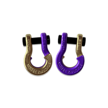 Load image into Gallery viewer, Jowl SxS Recovery Split Shackle 5/8 Brass Knuckle and Grape Escape Combo Moose Knuckle Offroad