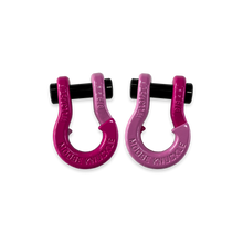 Load image into Gallery viewer, Jowl SxS Recovery Split Shackle 5/8 Pogo Pink and Pretty Pink Combo Moose Knuckle Offroad