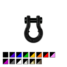 Load image into Gallery viewer, Jowl SxS Recovery Split Shackle 1/2 Black Hole Moose Knuckle Offroad