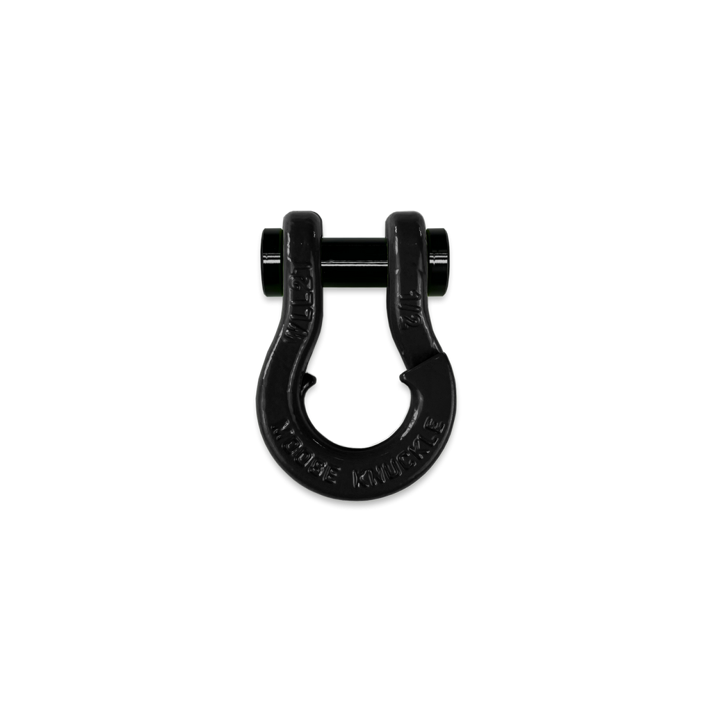 Jowl SxS Recovery Split Shackle 1/2 Black Hole Moose Knuckle Offroad
