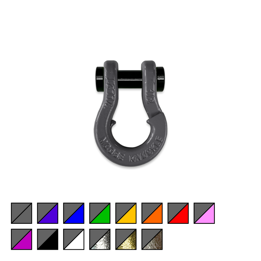 Jowl SxS Recovery Split Shackle 1/2 Gun Gray Moose Knuckle Offroad