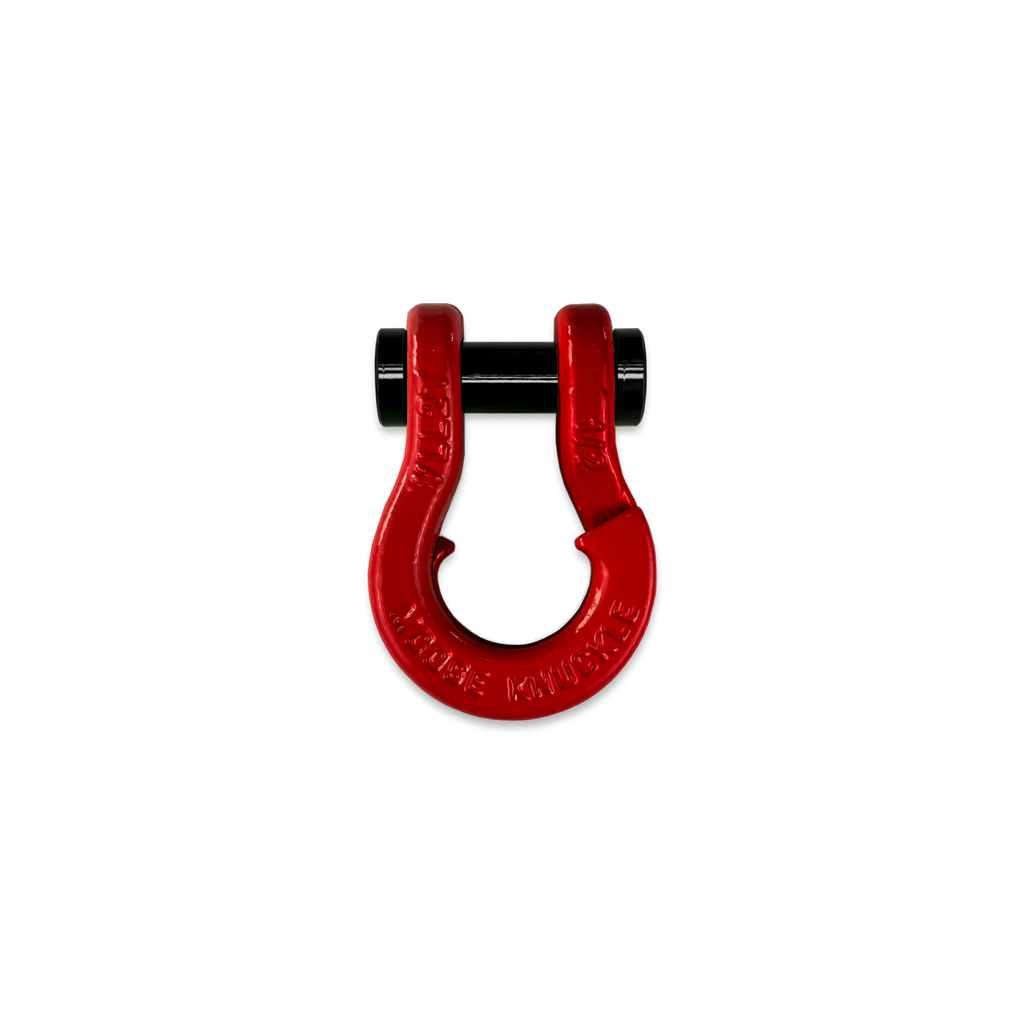 Jowl SxS Recovery Split Shackle 1/2 Flame Red Moose Knuckle Offroad