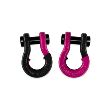 Load image into Gallery viewer, Jowl SxS Recovery Split Shackle 1/2 Black Hole and Pogo Pink Combo Moose Knuckle Offroad