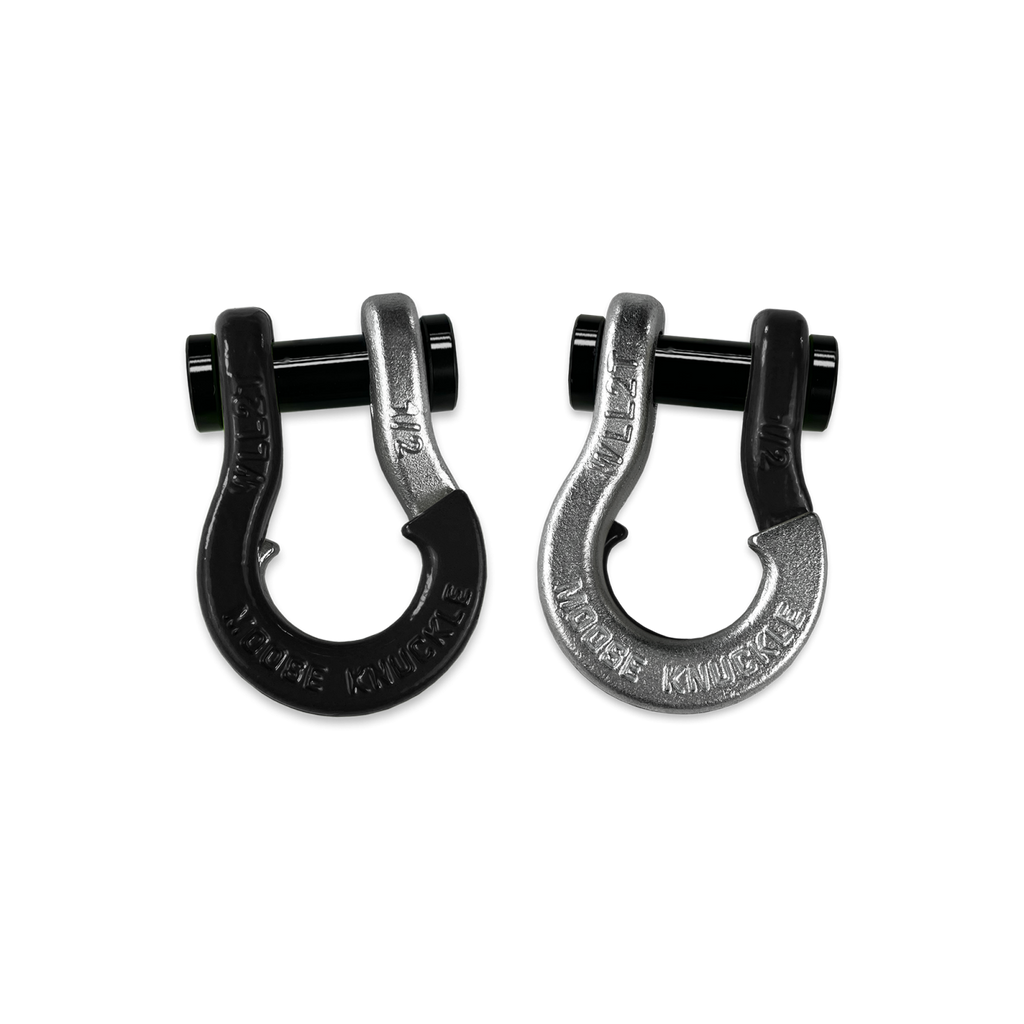 Jowl SxS Recovery Split Shackle 1/2 Black Hole and Nice Gal Combo Moose Knuckle Offroad