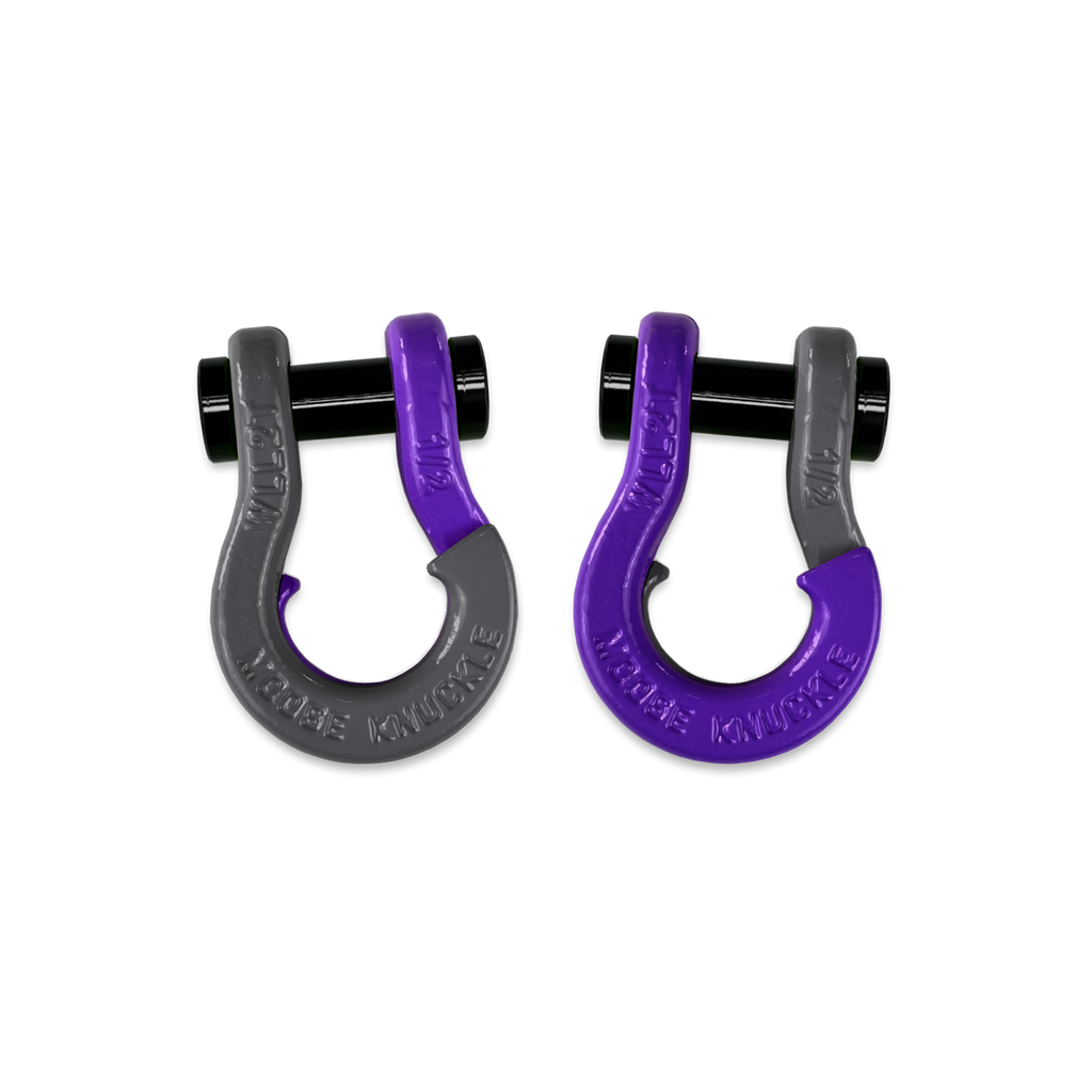 Jowl SxS Recovery Split Shackle 1/2 Gun Gray and Grape Escape Combo Moose Knuckle Offroad