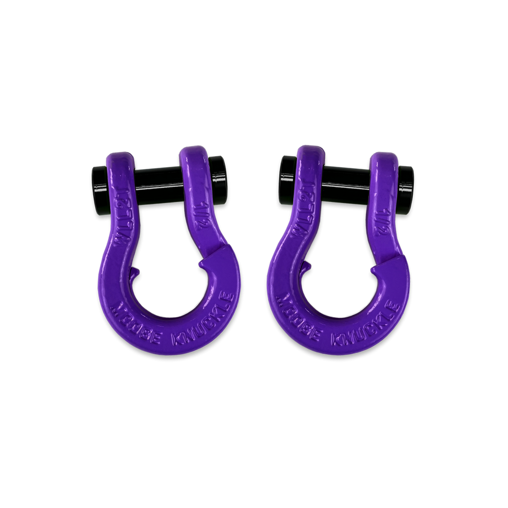 Jowl SxS Recovery Split Shackle 1/2 Grape Escape and Grape Escape Combo Moose Knuckle Offroad