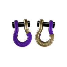 Load image into Gallery viewer, Jowl SxS Recovery Split Shackle 1/2 Grape Escape and Brass Knuckle Combo Moose Knuckle Offroad