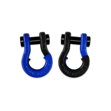 Load image into Gallery viewer, Jowl SxS Recovery Split Shackle 1/2 Blue Balls and Black Hole Combo Moose Knuckle Offroad