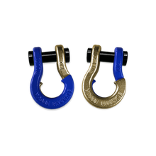 Load image into Gallery viewer, Jowl SxS Recovery Split Shackle 1/2 Blue Balls and Brass Knuckle Combo Moose Knuckle Offroad