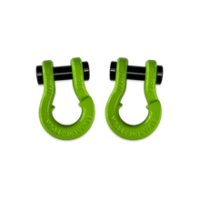 Load image into Gallery viewer, Jowl SxS Recovery Split Shackle 1/2 Sublime Green and Sublime Green Combo Moose Knuckle Offroad