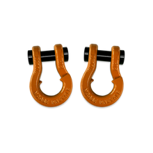 Load image into Gallery viewer, Jowl SxS Recovery Split Shackle 1/2 Obscene Orange and Obscene Orange Combo Moose Knuckle Offroad