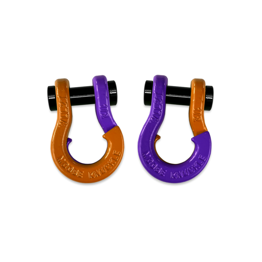 Jowl SxS Recovery Split Shackle 1/2 Obscene Orange and Grape Escape Combo Moose Knuckle Offroad