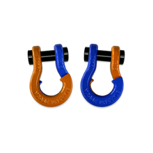 Load image into Gallery viewer, Jowl SxS Recovery Split Shackle 1/2 Obscene Orange and Blue Balls Combo Moose Knuckle Offroad
