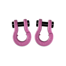 Load image into Gallery viewer, Jowl SxS Recovery Split Shackle 1/2 Pretty Pink and Pretty Pink Combo Moose Knuckle Offroad