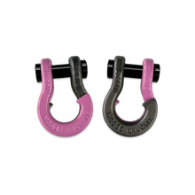 Load image into Gallery viewer, Jowl SxS Recovery Split Shackle 1/2 Pretty Pink and Raw Dog Combo Moose Knuckle Offroad