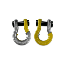 Load image into Gallery viewer, Jowl SxS Recovery Split Shackle 1/2 Nice Gal and Detonator Yellow Combo Moose Knuckle Offroad