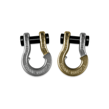 Load image into Gallery viewer, Jowl SxS Recovery Split Shackle 1/2 Nice Gal and Brass Knuckle Combo Moose Knuckle Offroad
