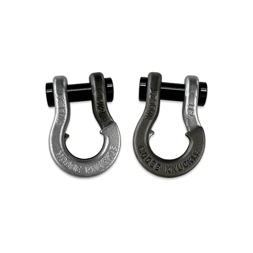Jowl SxS Recovery Split Shackle 1/2 Nice Gal and Raw Dog Combo Moose Knuckle Offroad