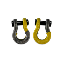 Load image into Gallery viewer, Jowl SxS Recovery Split Shackle 1/2 Raw Dog and Detonator Yellow Combo Moose Knuckle Offroad