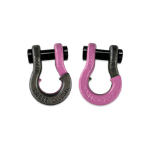Load image into Gallery viewer, Jowl SxS Recovery Split Shackle 1/2 Raw Dog and Pretty Pink Combo Moose Knuckle Offroad