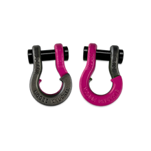 Load image into Gallery viewer, Jowl SxS Recovery Split Shackle 1/2 Raw Dog and Pogo Pink Combo Moose Knuckle Offroad