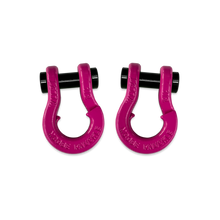 Load image into Gallery viewer, Jowl SxS Recovery Split Shackle 1/2 Pogo Pink and Pogo Pink Combo Moose Knuckle Offroad