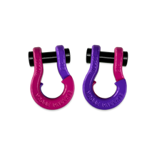 Load image into Gallery viewer, Jowl SxS Recovery Split Shackle 1/2 Pogo Pink and Grape Escape Combo Moose Knuckle Offroad