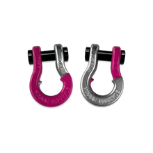 Load image into Gallery viewer, Jowl SxS Recovery Split Shackle 1/2 Pogo Pink and Nice Gal Combo Moose Knuckle Offroad