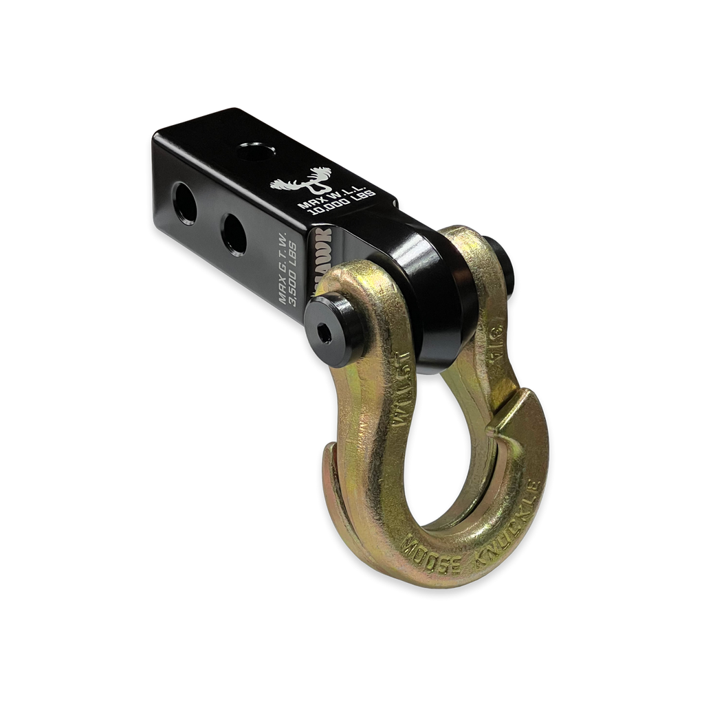 Jowl 3/4 Split Shackle and Mohawk 2.0 Receiver Combo Black Lung / Brass Knuckle Moose Knuckle Offroad