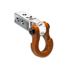 Load image into Gallery viewer, Jowl 3/4 Split Shackle and Mohawk 2.0 Receiver Combo Atomic Silver / Obscene Orange Moose Knuckle Offroad